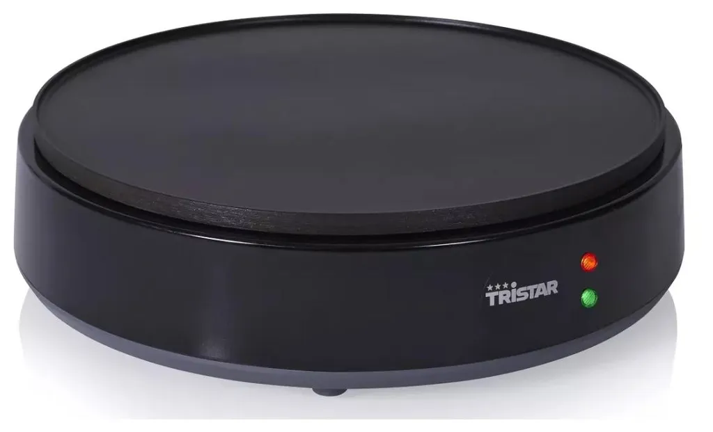 Machine à Crêpes Électrique 30cm 1200W Tristar Noire Antiadhésive Robuste