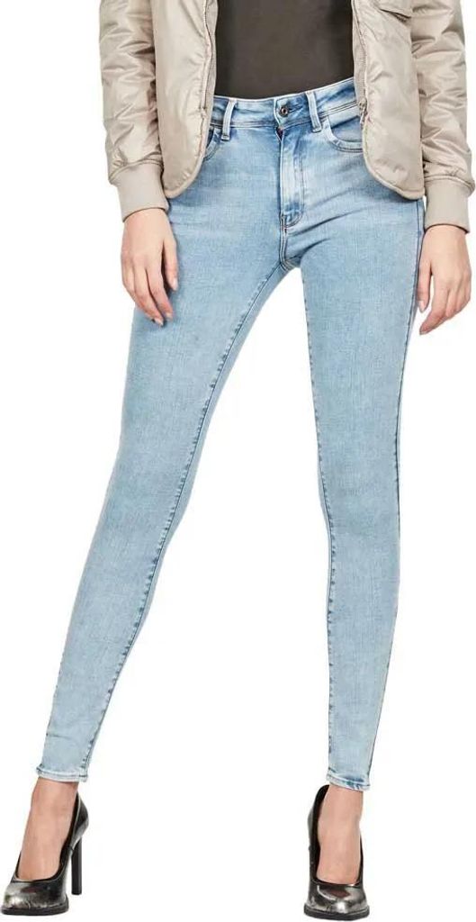 G-star Lhana High Waist Super Skinny Jeans Blau 25 / 30 Damen Blau 25