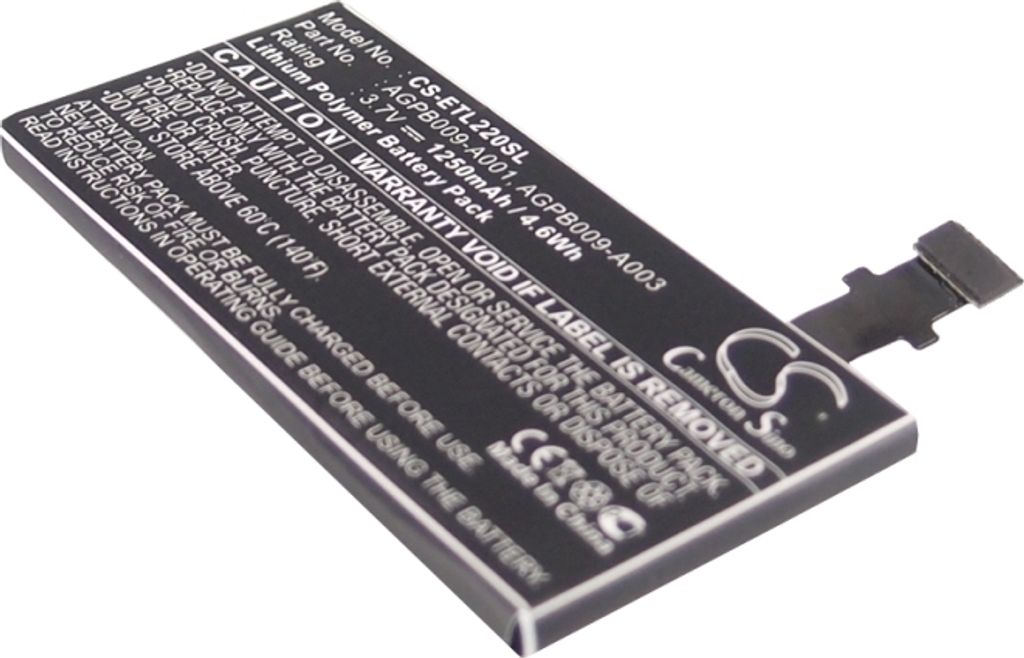 TECHTEK Akku Kompatibel mit [Sony Ericsson] LT22, LT22i, Produktbild 