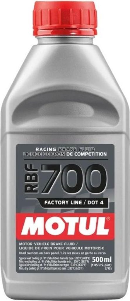 MOTUL RBF 700 Fluido per freni da corsa Dot 4 500ml Immagine del prodotto 