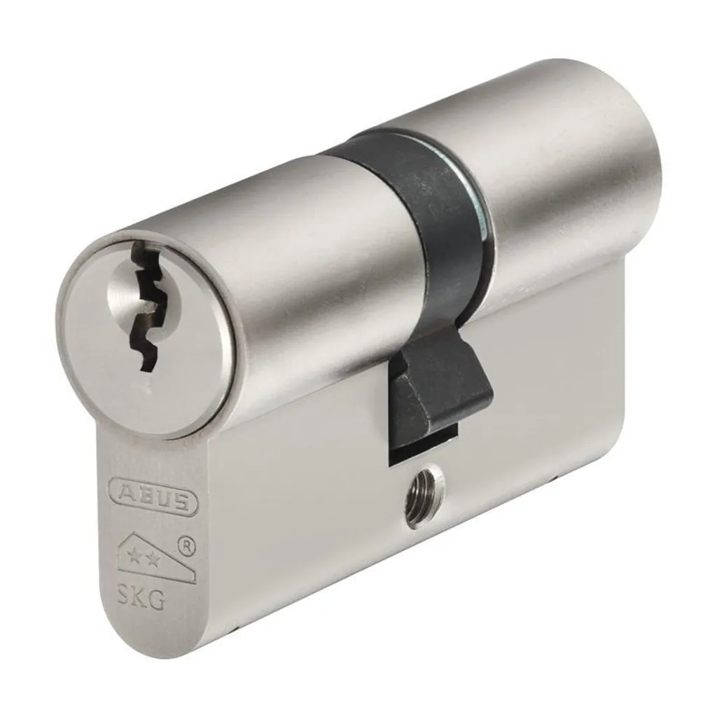 Sécuriser votre porte d'entrée avec ce cylindre 35x35 mm nickel mat