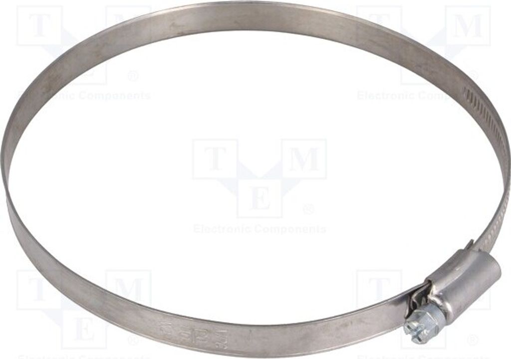 1x Schlauchschelle W: 12mm Bindung: 120÷140mm AISI 430 DD2120 Schlauchschellen u