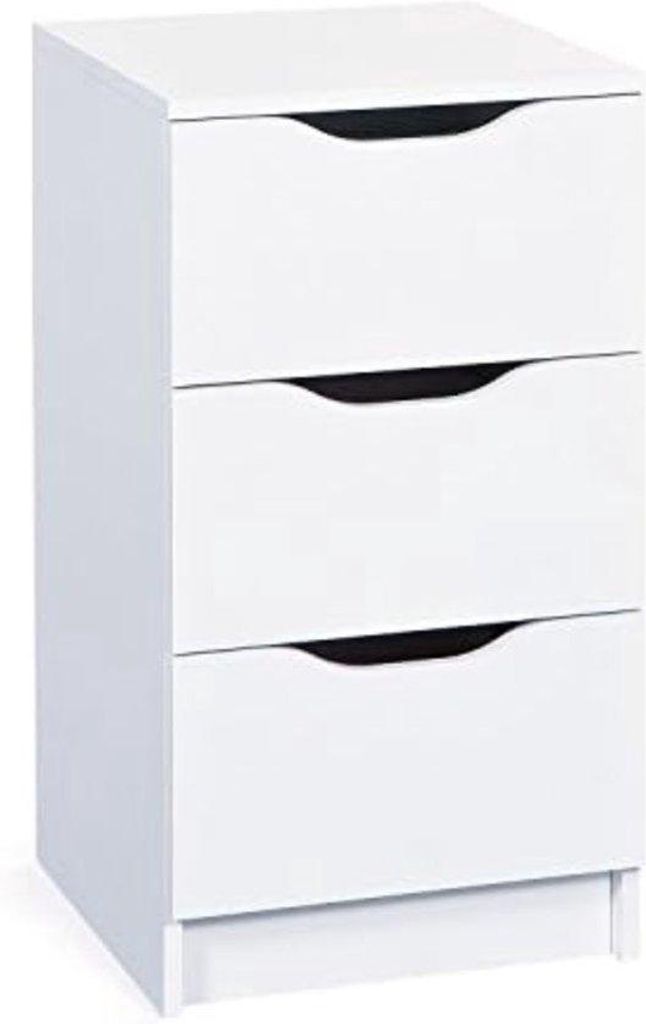 Kompakter Schrank - Weiss - Moderne Gestaltung - Für Schlafzimmer & Büro