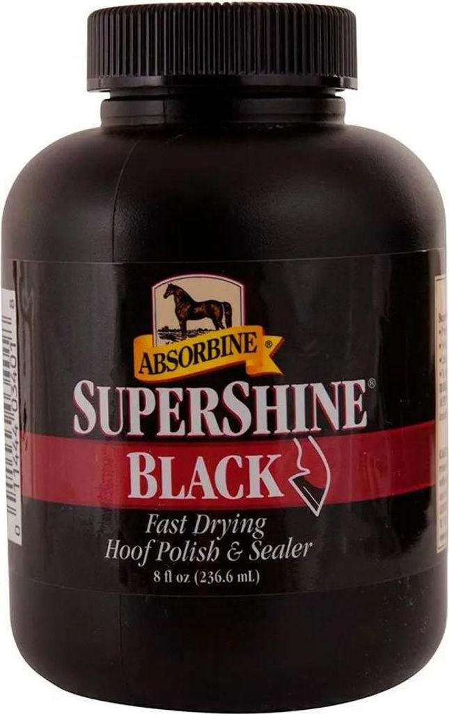 Absorbine Supershine Huföl 236ml Schwarz Schwarz One Size