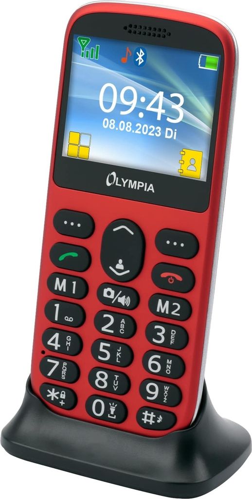 Olympia Mobiltelefon SUN ROT Produktbild 