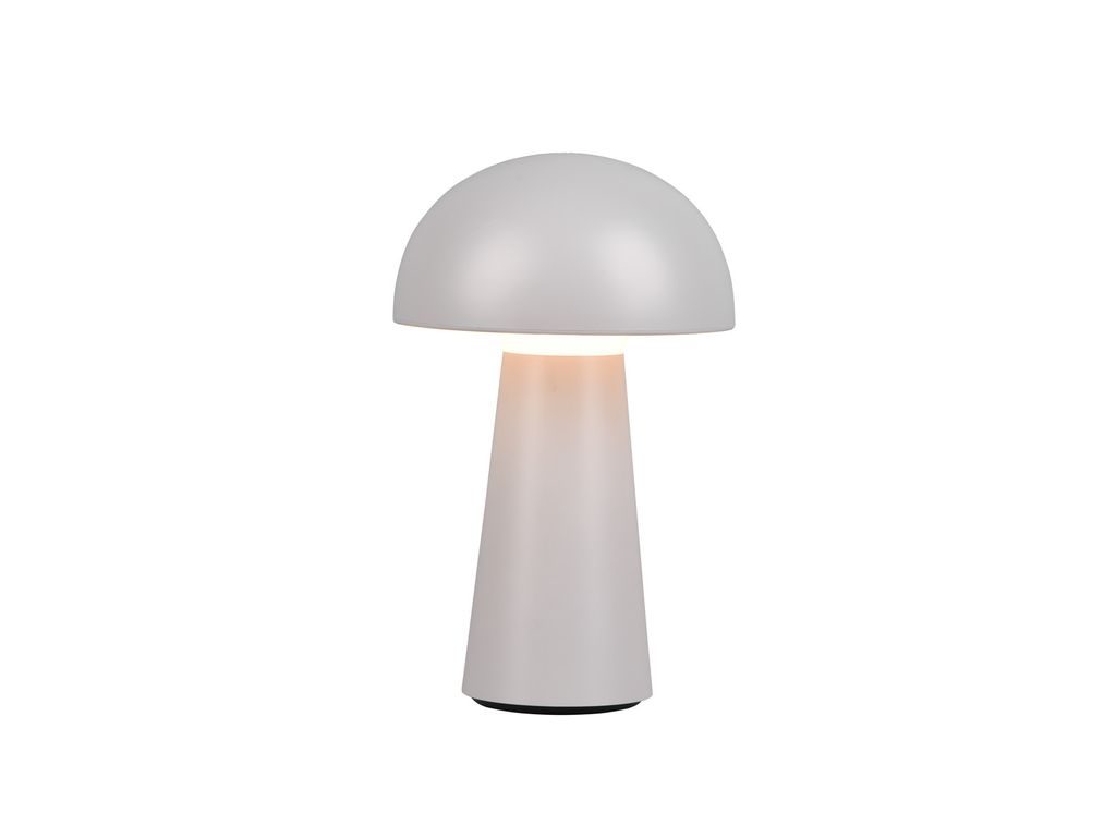 Vonkajšia stolová lampa LED - svetlosivá - plast - V 22 cm Obrázok produktu 
