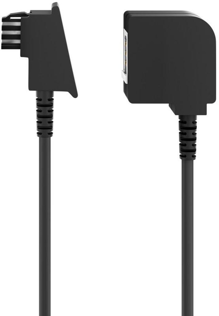 Goobay 50243 Prolunga TAE-F a 4 poli, 6 m, nera - Spina Immagine del prodotto 