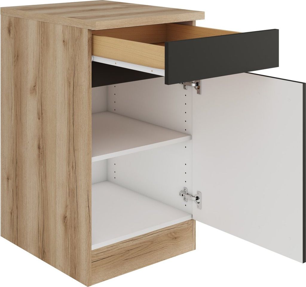 Optifit Unterschrank mit Schublade und Drehtür Noah420 Produktbild 