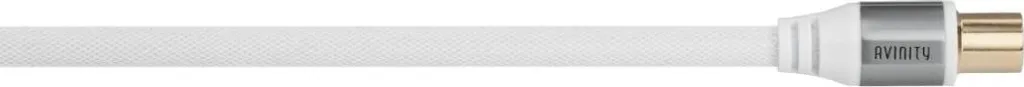 Câble antenne blindé 110dB plaqué or Avinity 3m - Finition tissu luxe