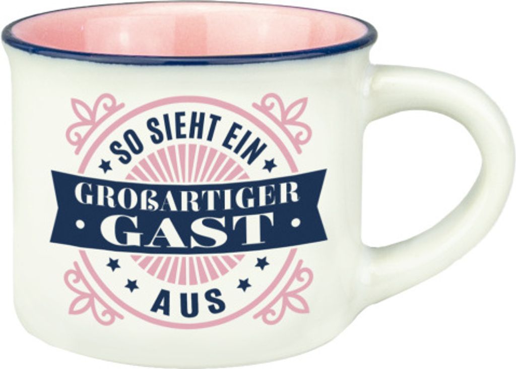 Persönliche Espressotasse Mokkatasse - Gast w