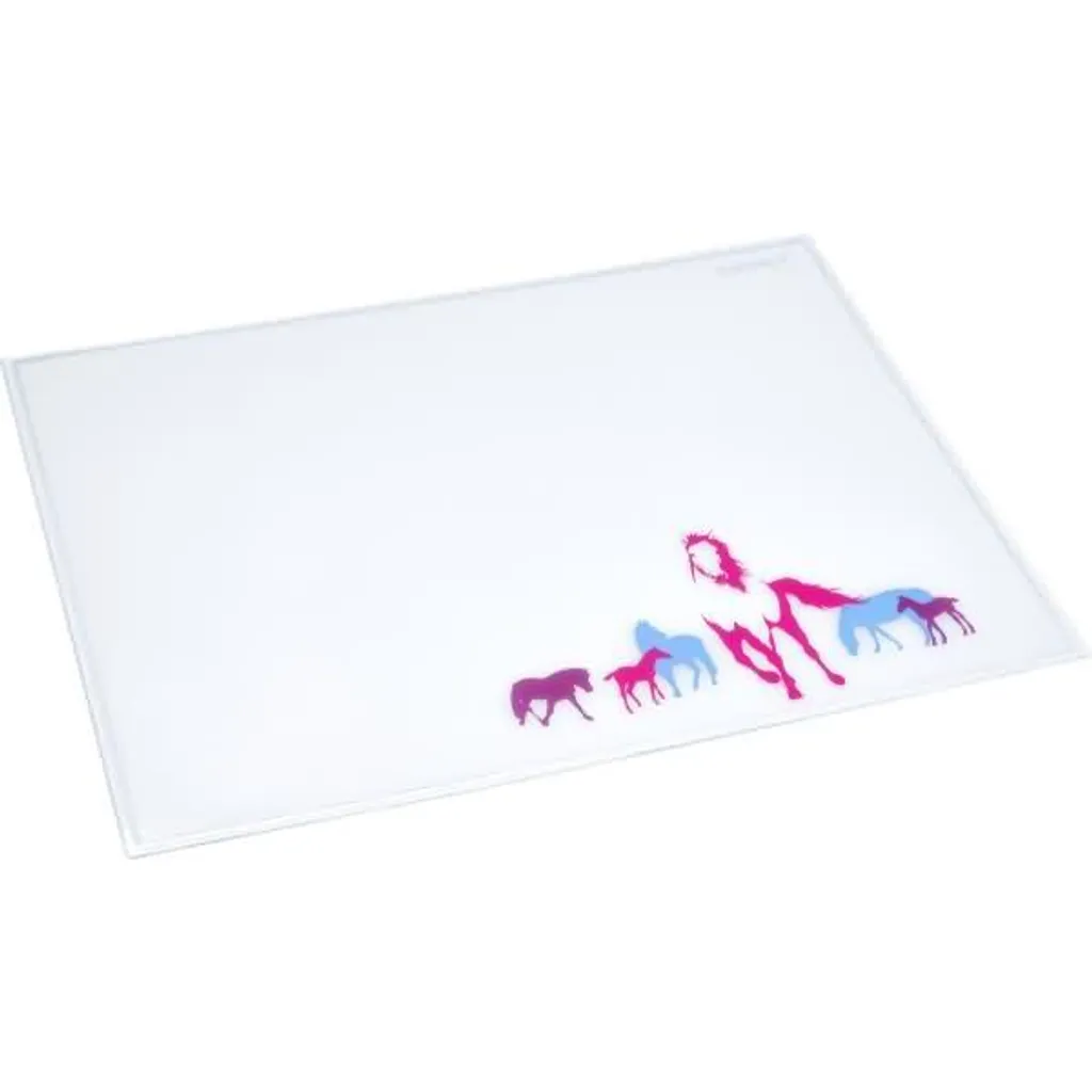 Protège-bureau Durella Läufer motif cheval, surface lavable et robuste - 2