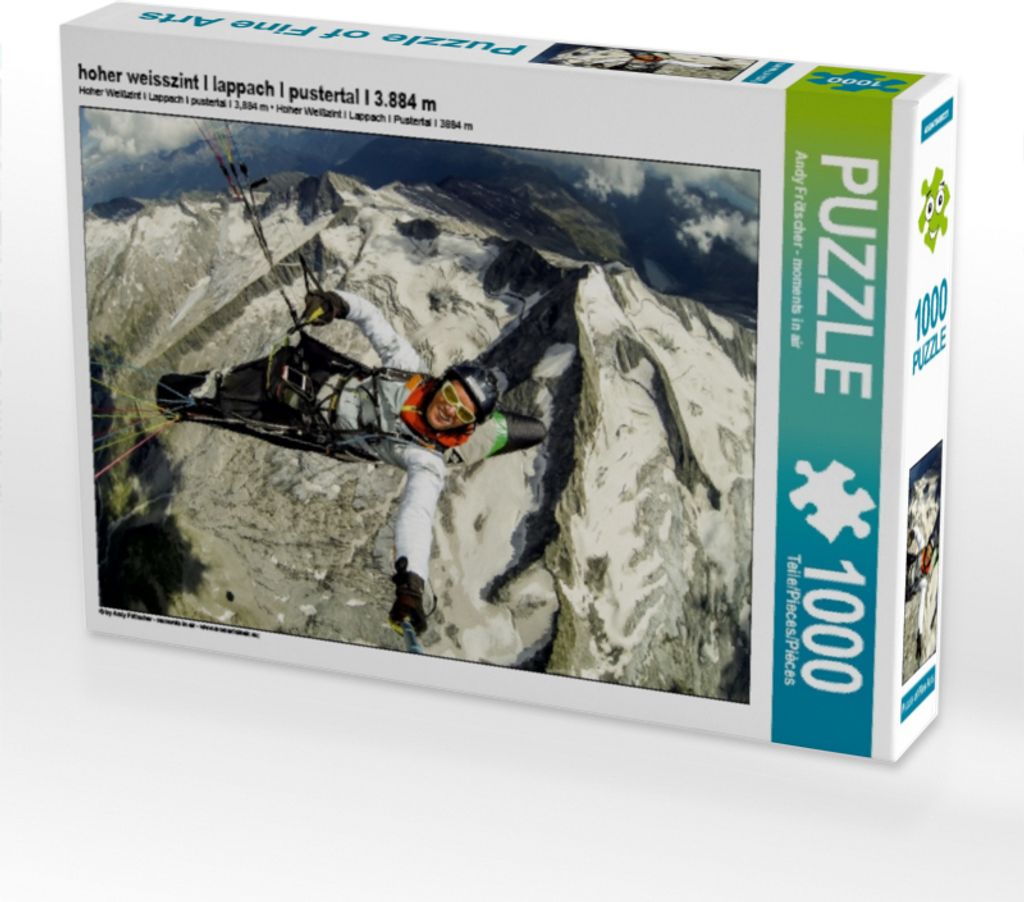 Calvendo hoher weisszint I lappach I pustertal I 3.884 m 1000 Teile Puzzle quer 640x480mm, Frötscher - moments in air And; 7429866