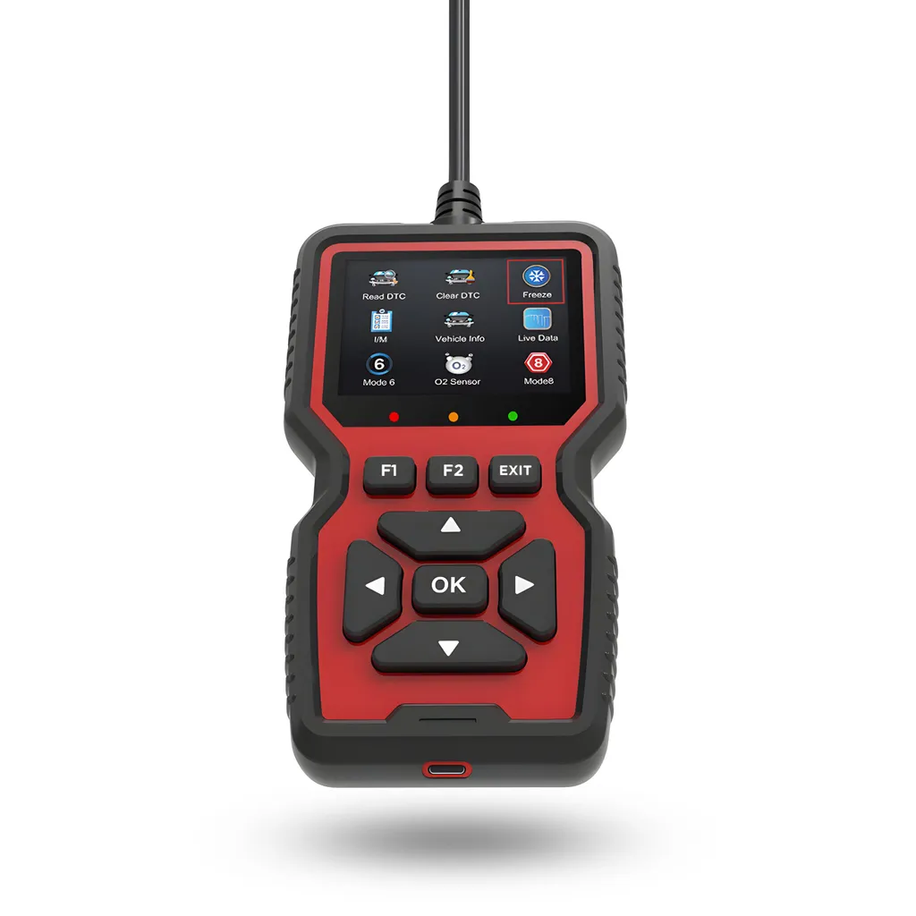 Outil de Diagnostic Automobile avec Écran LCD Lecteur Code Erreur Rapide - 5
