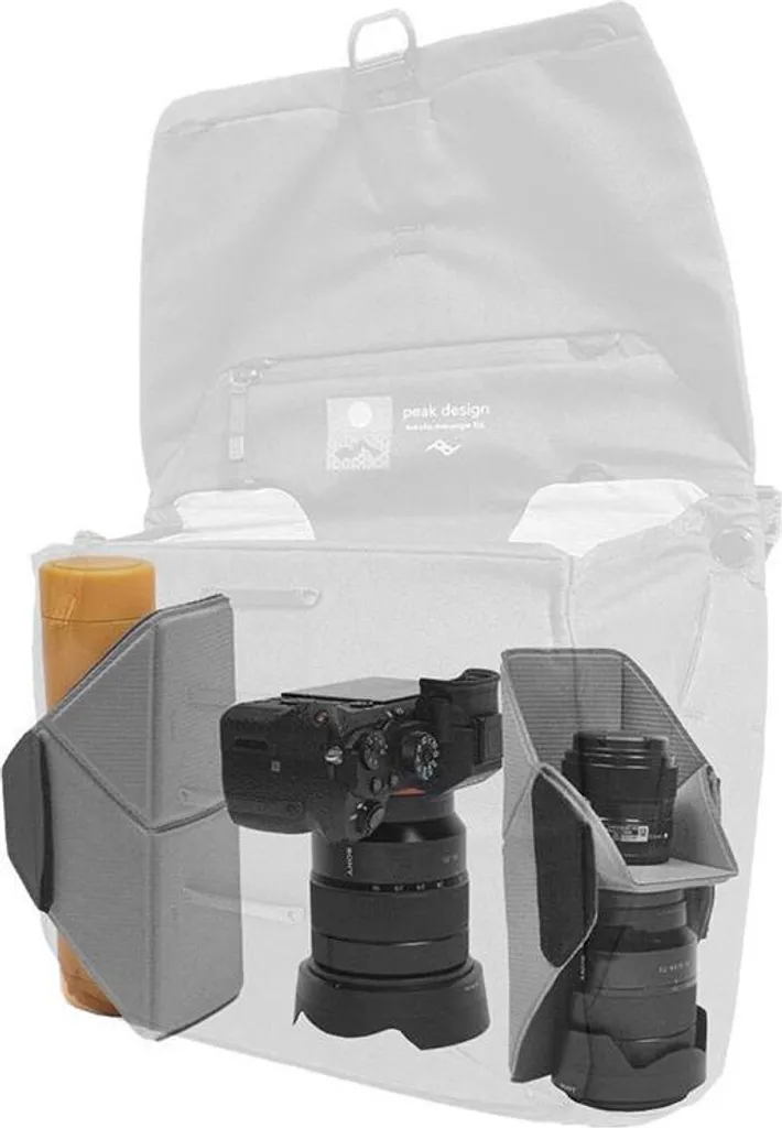 Everyday Messenger 13L v3 Noir Peak Design avec Séparateurs FlexFold