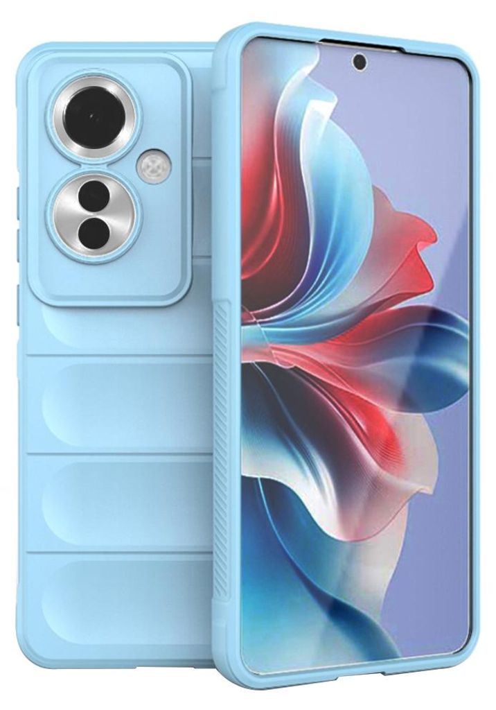 Techsuit Magic Shield Back Cover Hülle für Oppo Reno11 F 5G - Blau