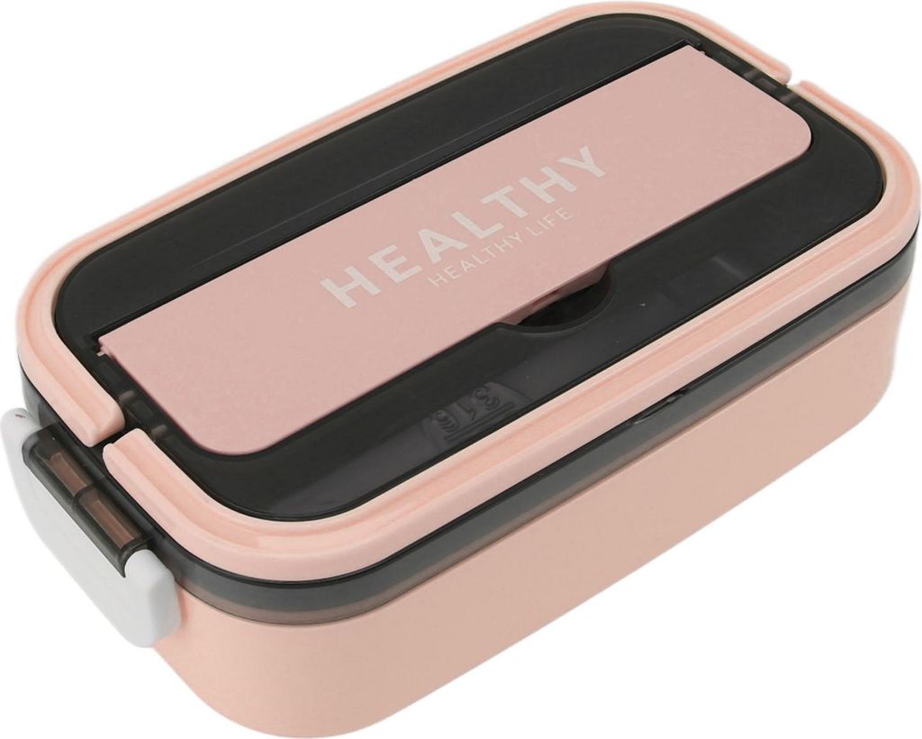 Bento Lunch Box 316 Edelstahl 700ml Kapazität Leakproof Mikrowelle Safe Bento Container für Schule Büro Baby Rosa