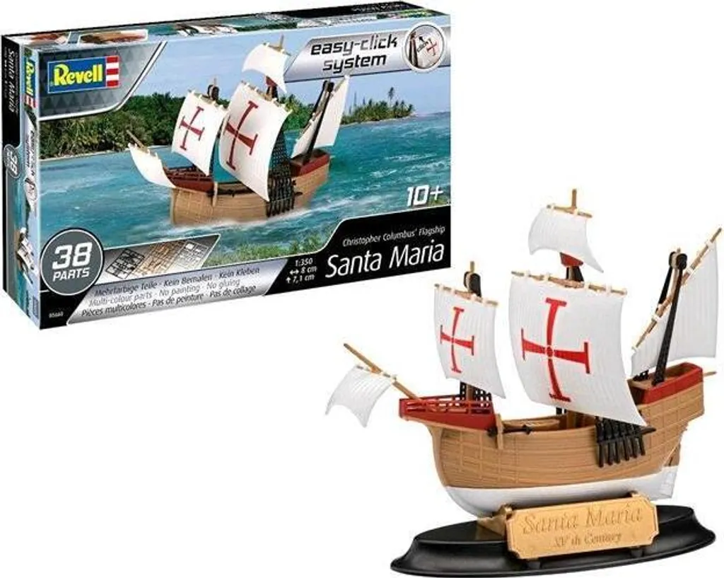 Maquette Facile Santa Maria 1/350 - Montage Sans Stress de Revell