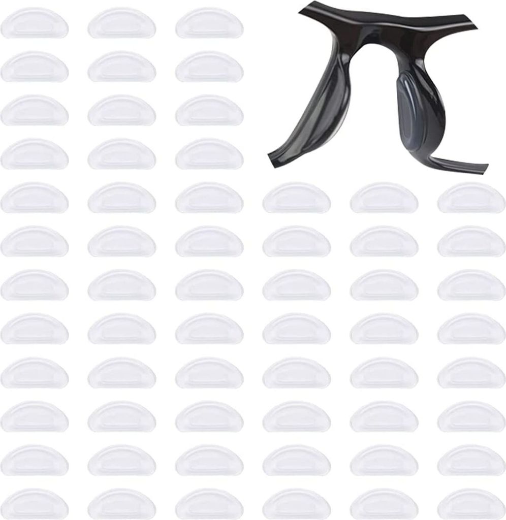 60 Paare Nasenpads für Brille Selbstklebend aus Weich Produktbild 
