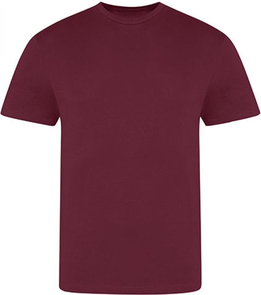 Just Ts JT100 | Herren Shirt The 100 T, Gekämmte, ringgesponnene Baumwolle - Farbe: Burgundy - Größe: XXL