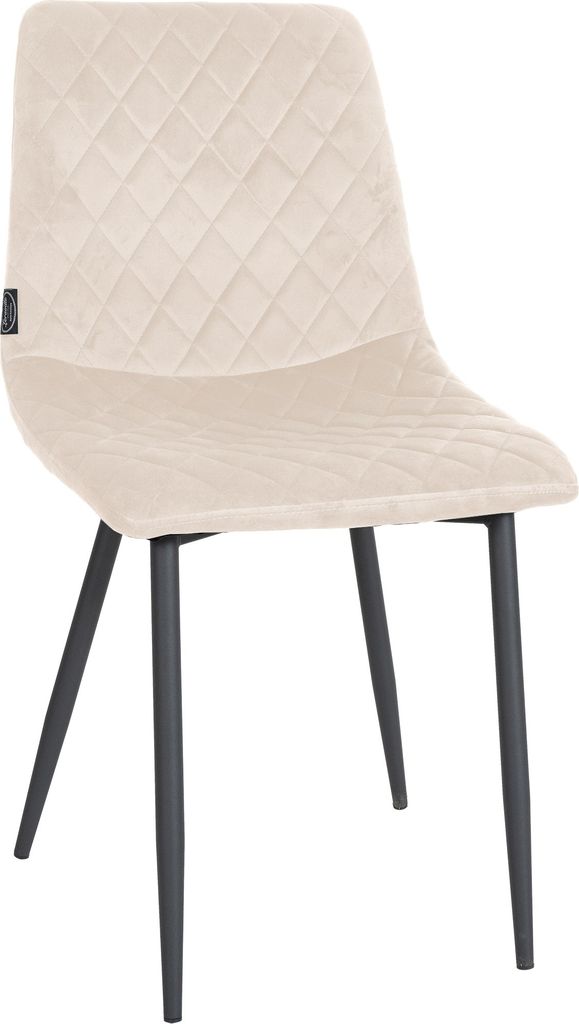 Stuhl HLO-CP52 Samt creme