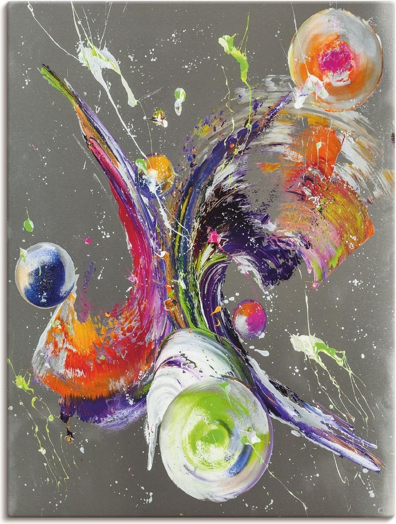 ARTland Leinwandbild Abstraktion XXXII Größe: 90x120 cm