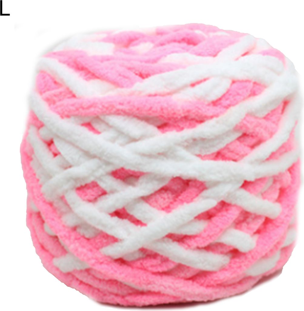 1 Roll 32 m Garn Breite Verwendung zuverlässiger Polyester Komfortable Berührung universeller Strickwolle für Zuhause-L