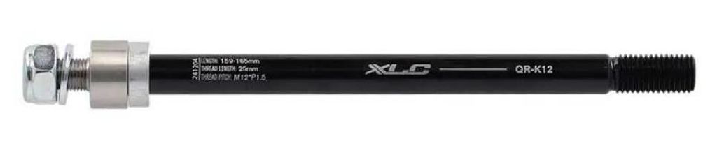XLC Steckachse für Anhänger M12x1,5 159-165mm Shimano Produktbild 