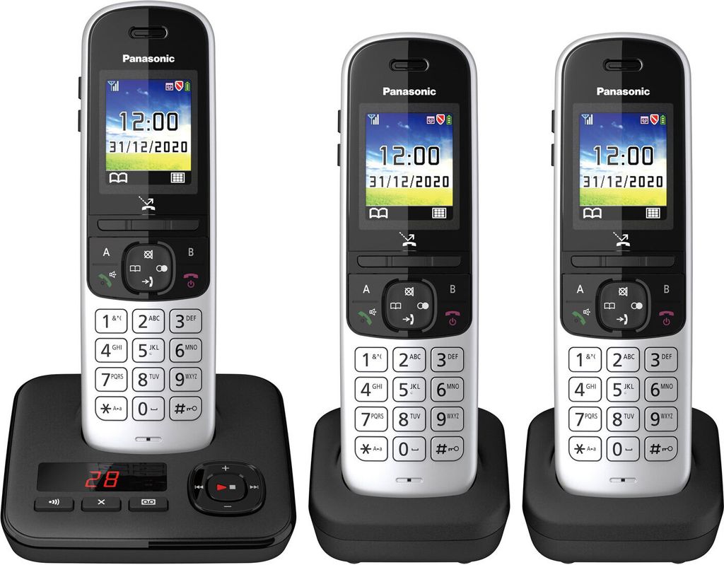 Panasonic KX-TGH723GS nero Immagine del prodotto 