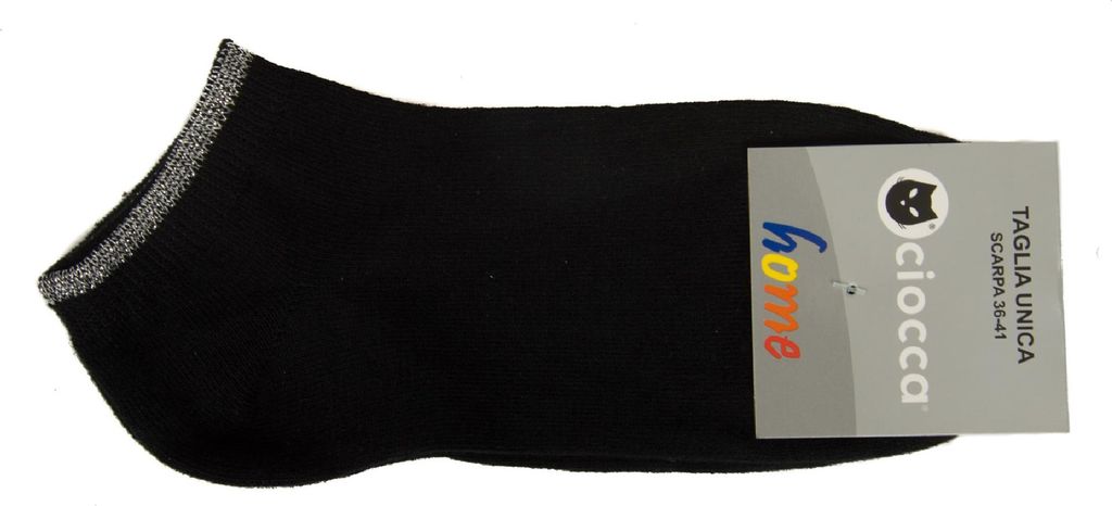 Niedrige Frauensocke Socken CIOCCA Artikel 363/2 SNEAKER BORDO Polyester, TAGLIA UNICA - PIEDE 36/41, Poliammide 18%,Elasthan 1%,Acrilica 80%,ALTRE...