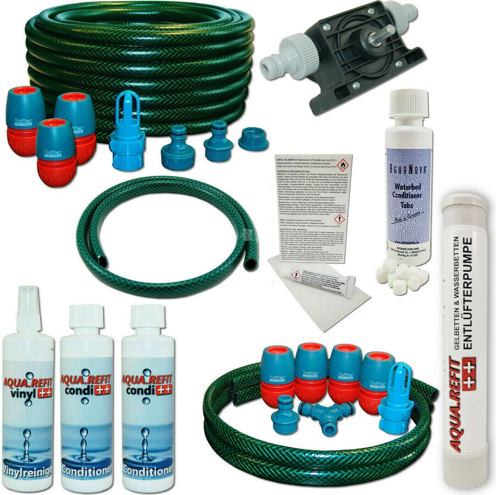 Bohrmaschinenpumpe Dual mit Aqua Refit Produkten Produktbild 