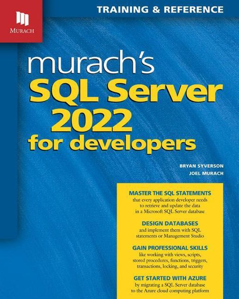 Murach's SQL Server 2022 für Entwickler