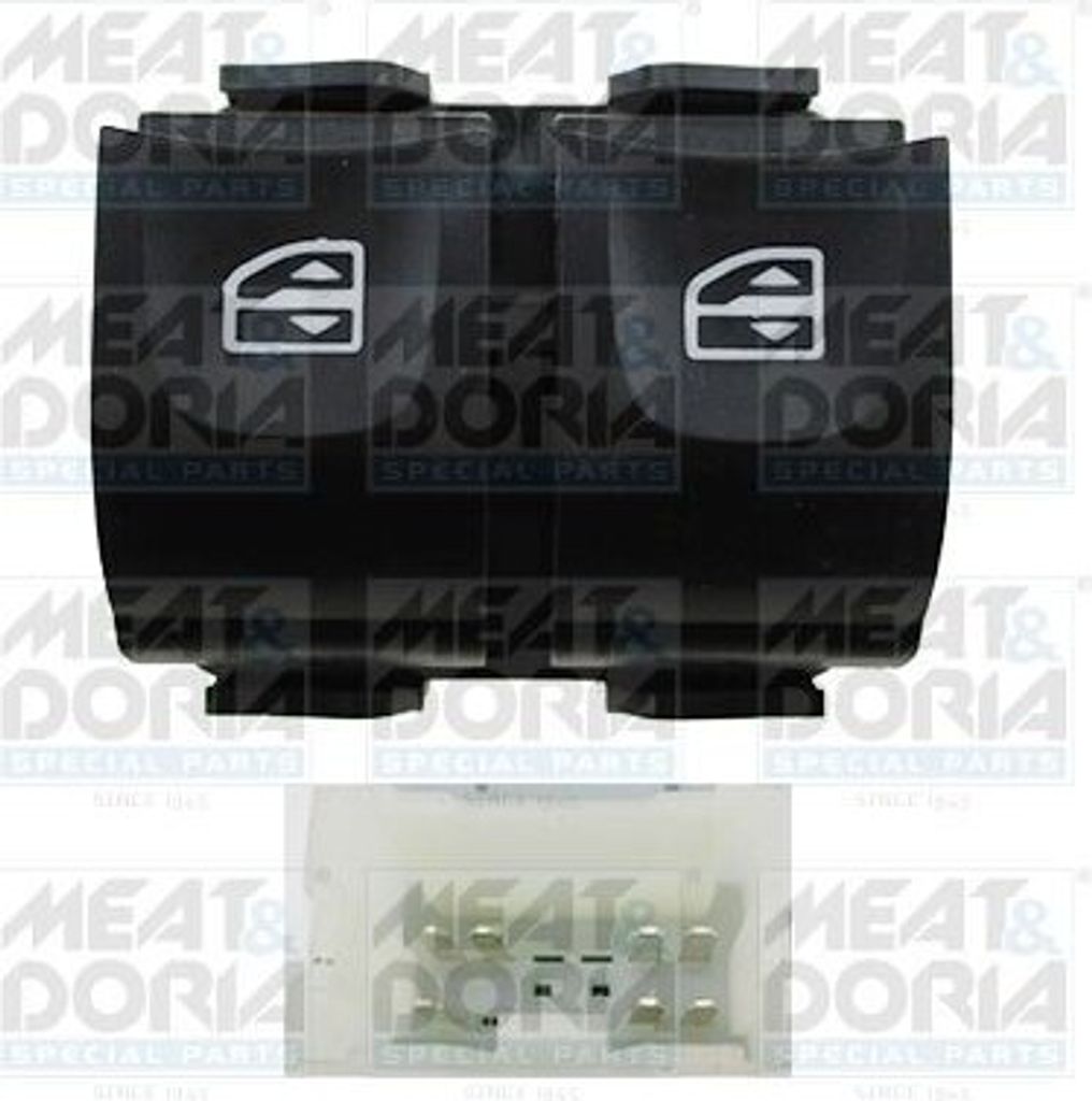 MEAT & DORIA 26112 Fensterheberschalter passend für MERCEDES-BENZ CITAN Kasten (415) Vorne Links Fensterheber Schalter