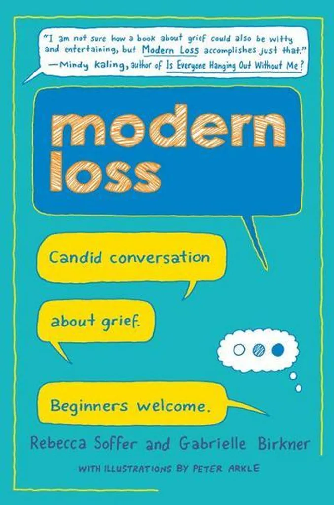 Livre sur le deuil Modern Loss, recueil d'essais et conseils