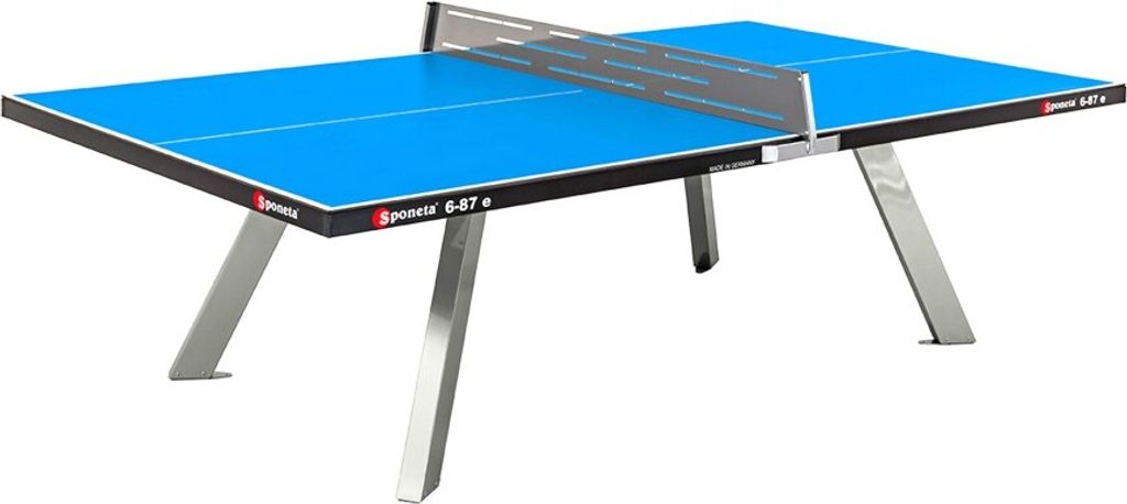 SPONETA Tischtennistisch S 6-87 e Outdoor mit Netz blau