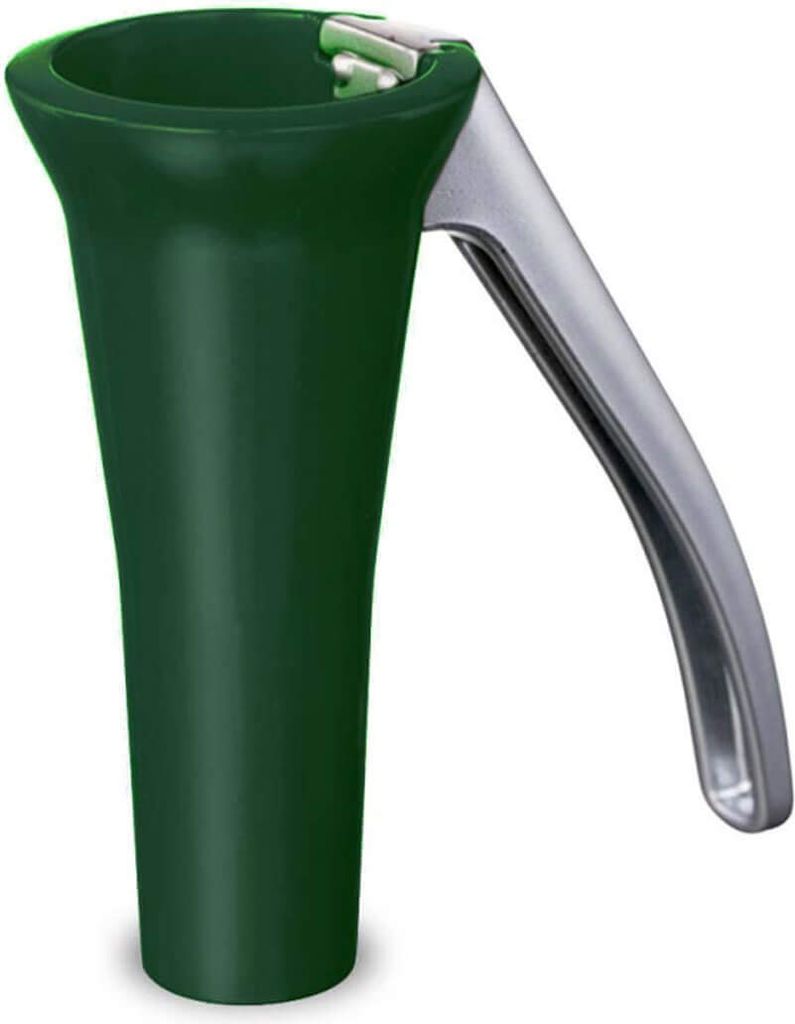 DROSSELMEYER Nussknacker Nusszange grün metall Geschenk 112 Produktbild 