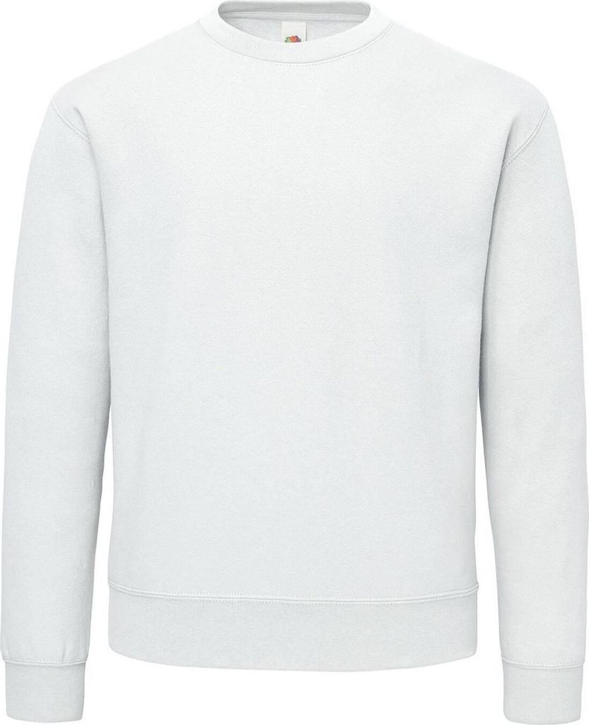 Fruit of the Loom - Sweatshirt für Herren/Damen Uni RW10501 (L) (Weiß)