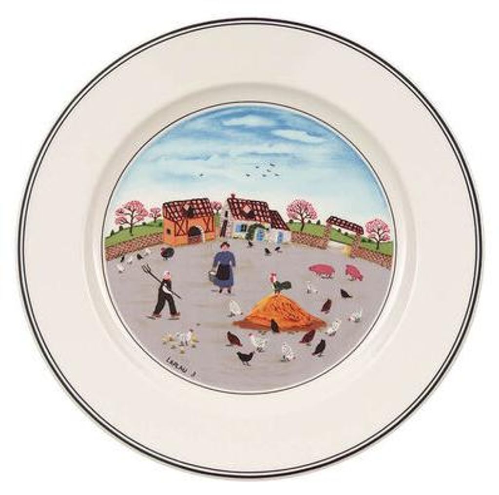 Villeroy&Boch - Talerz śniadaniowy Podwórko dla kur 21cm Zdjęcie produktu 