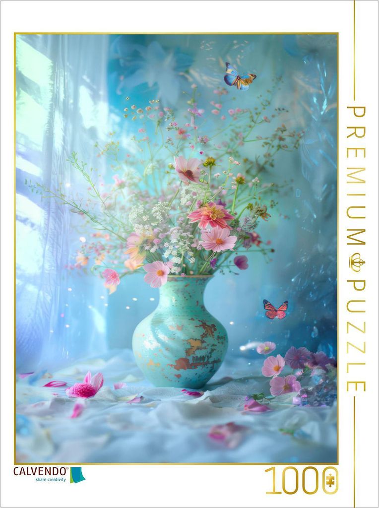 CALVENDO Puzzle Blumen | 1000 Teile Lege-Größe 64x48cm Foto-Puzzle für glückliche Stunden