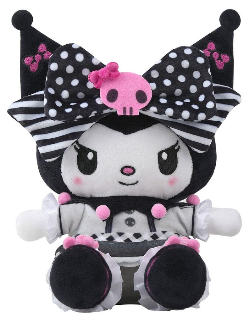 Merc Plüschtier Kuromi - Pink Black Patry 17  Kuromi - Obrázok produktu 