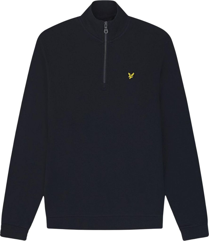 Lyle & Scott Half-Zip-Pullover dunkelblau normale Passform