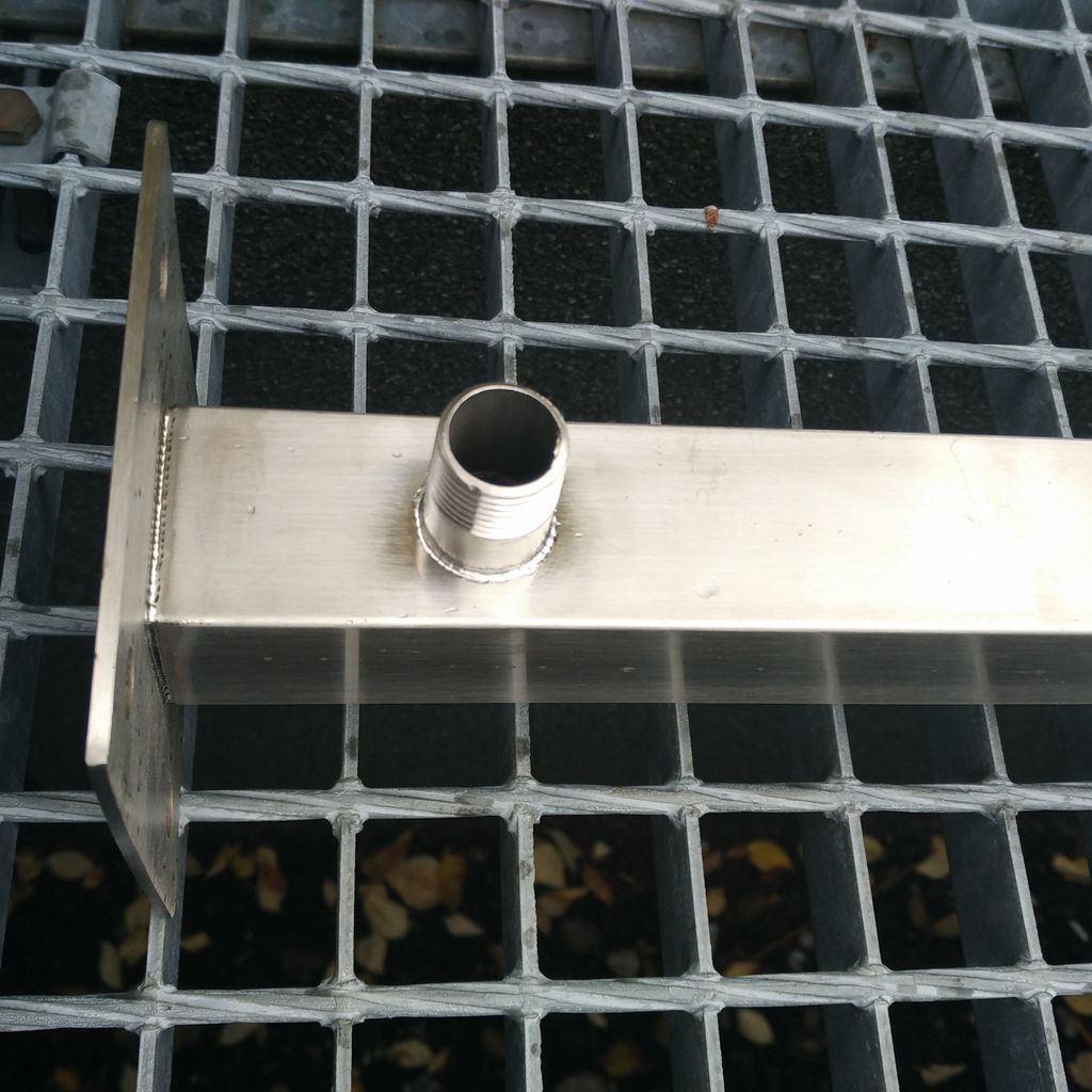 Köhko Wassersäule 650 mm aus Edelstahl V2A Wasserzapfstelle Produktbild 