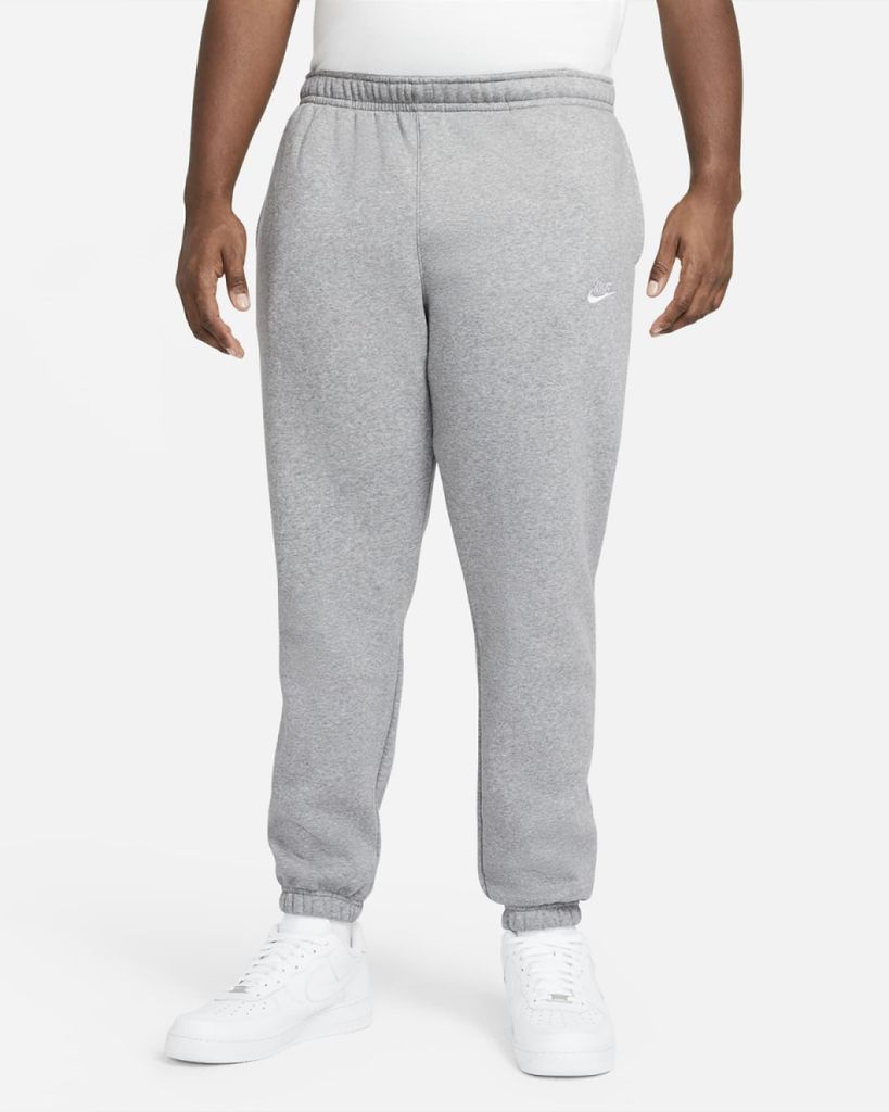 Nike M Nsw Club Pant Cf Bb Dk Grey Heather/Matte Silv Xl Immagine del prodotto 