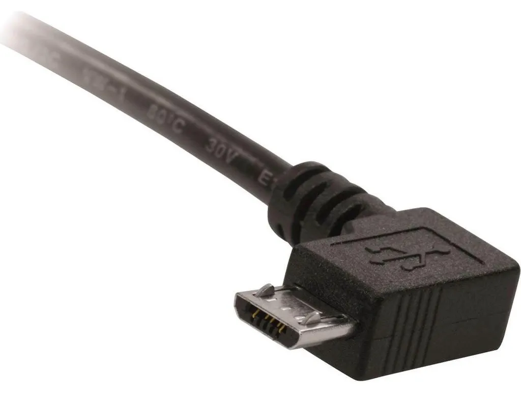 Câble Micro USB SIGMA 18553 Noir Idéal pour Chargeur Secteur et PC - 2