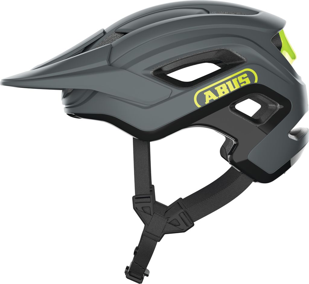 ABUS MTB-Helm Cliffhanger - Fahrradhelm für anspruchsvolle Trails - mit großen Lüftungsöffnungen & TriVider Riemensystem - für Damen und Herre...