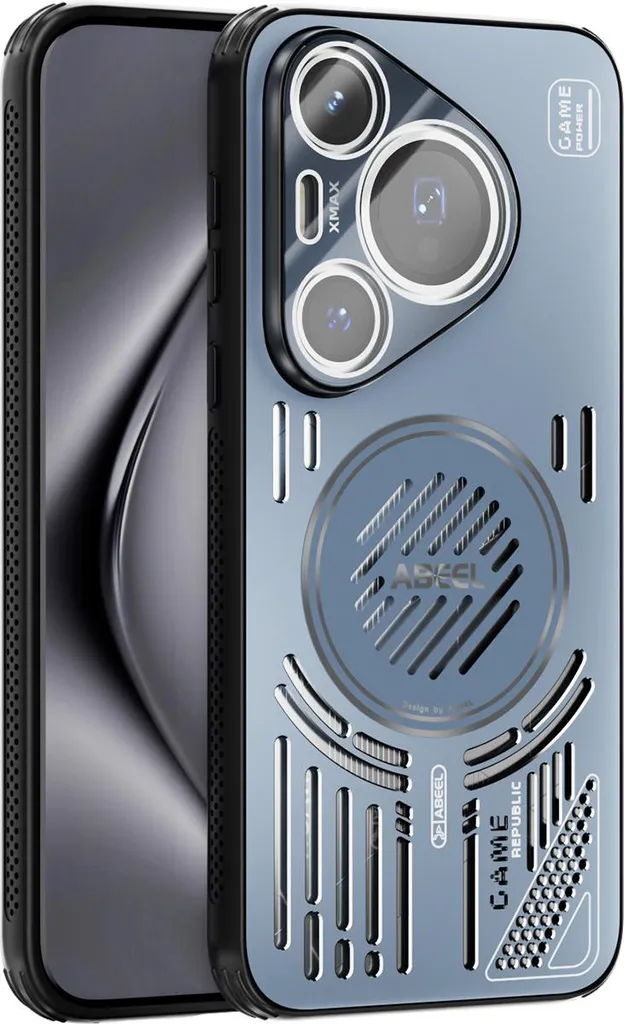 Custodia A Libro Magnetica MOBESV In Pelle Sintetica Per Huawei P20 PRO – Con Portacarte E Tasca Segreta, Funzione Supporto, Elegante Blu - 2