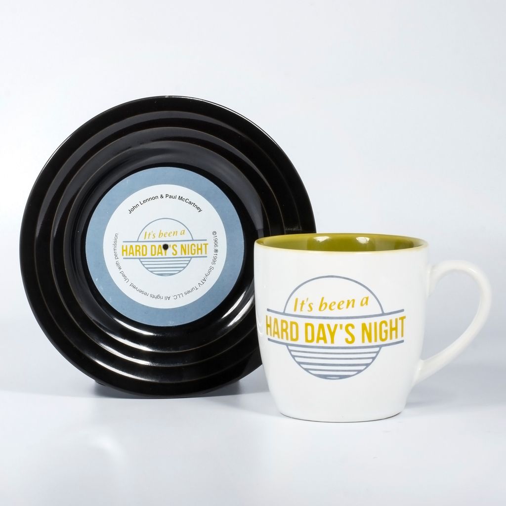 ThumbsUp! Tasse "Hard Days Night" 250ml weiß