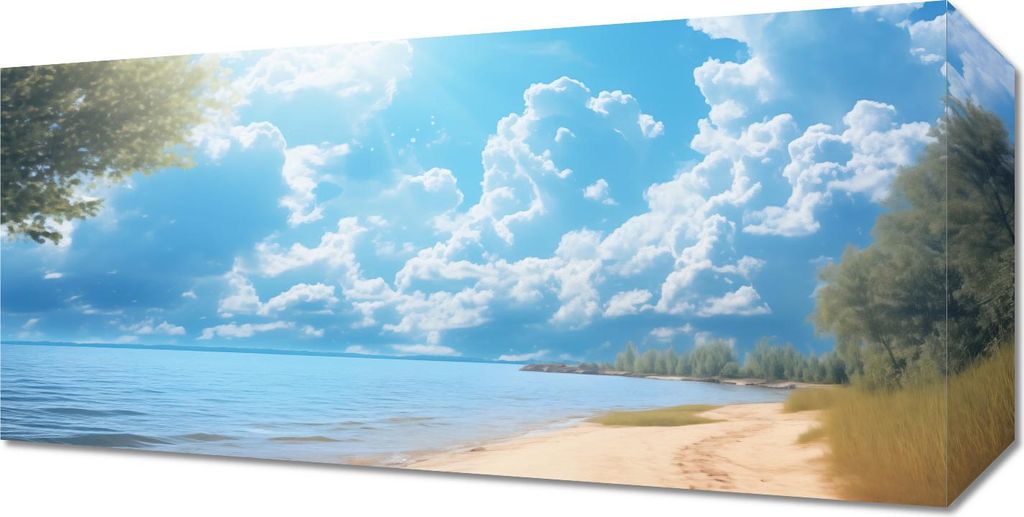 Bild 40x20cm Sommerlicher Tag