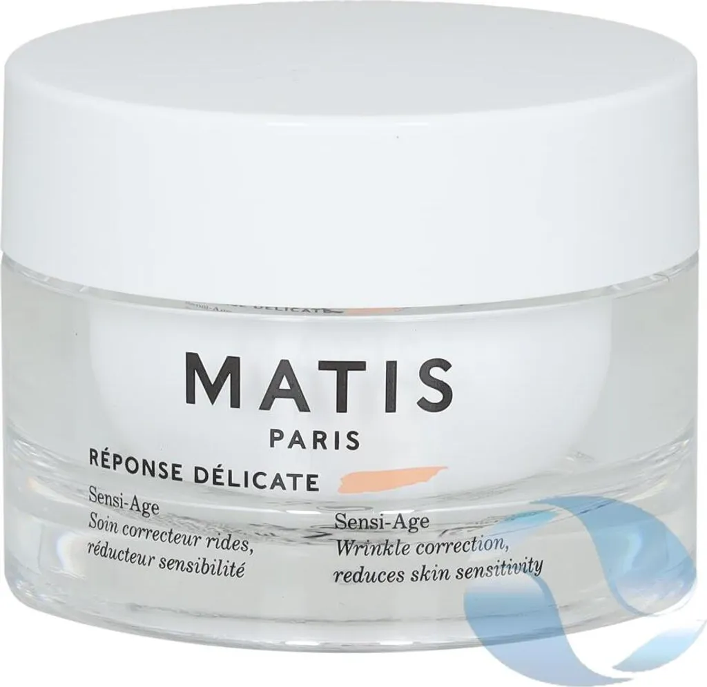 Crème Anti-Rides Apaisante Matis Sensi-Age 50ml Réponse Délicate pour Femme