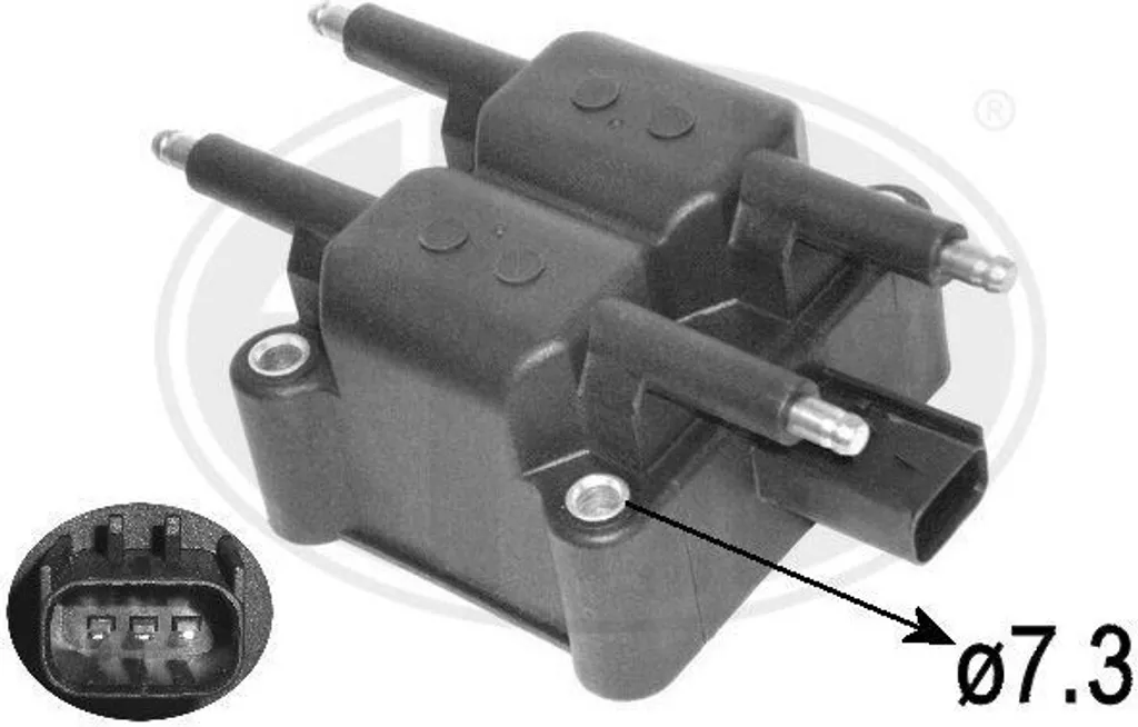 Bobine d'allumage moteur pour Chrysler Neon, Sebring et Jeep Wrangler