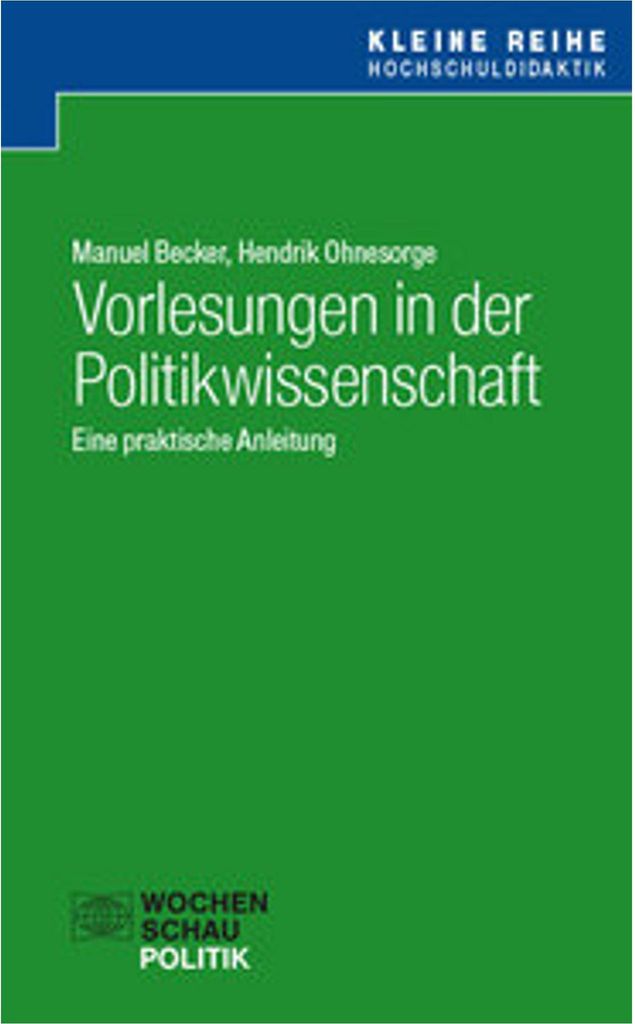 Vorlesungen in der Politikwissenschaft